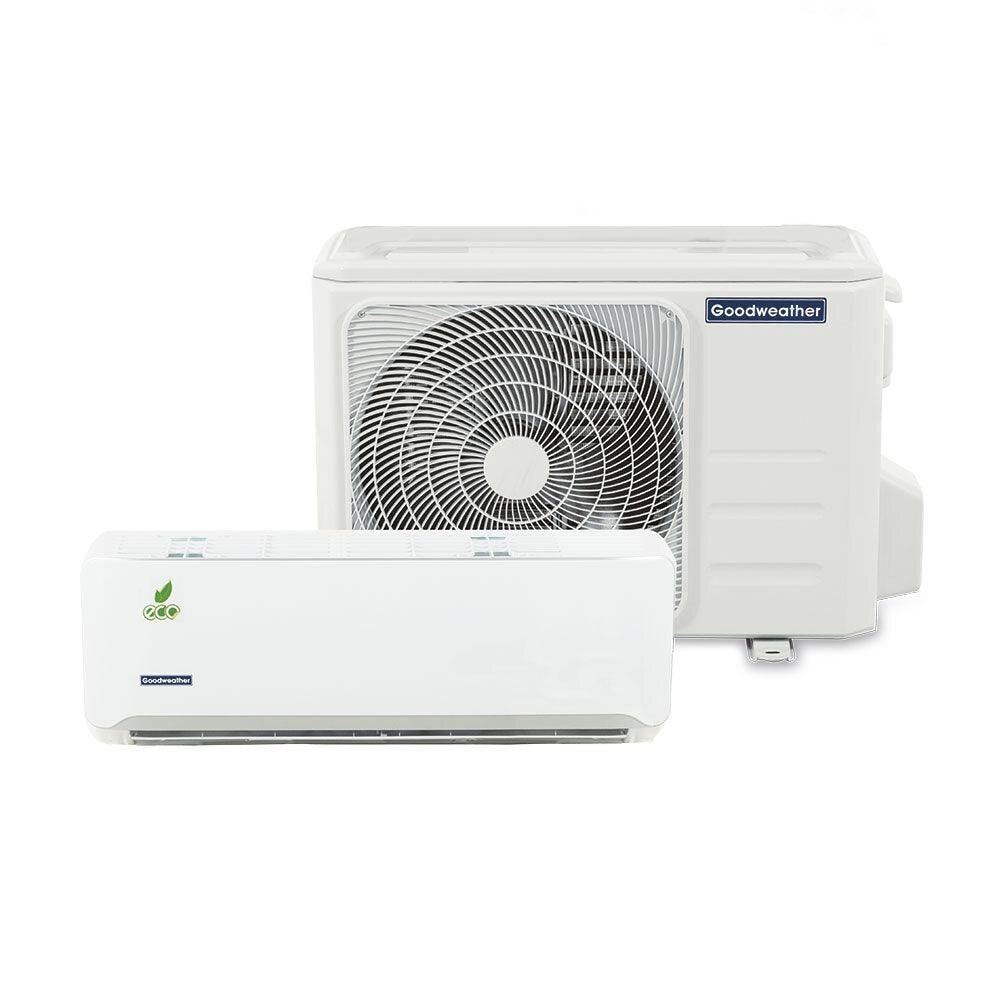 CAPACIDAD DE ENFRIAMIENTO: 12,000 BTU
COLOR: BLANCO
COMPRESOR: ROTATIVO
CONSUMO DE ENERGIA: 1,200W
CONTROL REMOTO: INCLUIDO
DIMENSIONES DE LA UNIDAD EXTERIOR: 780 X 540 X 260 MM
DIMENSIONES DE LA UNIDAD INTERIOR: 800 X 280 X 200 MM
EFICIENCIA ENERGETICA: CLASE A
FILTRO: LAVABLE
FLUJO DE AIRE: 500 M³/H
FUNCION: ENFRIAMIENTO Y DESHUMIDIFICACIÓN
FUNCIONES ADICIONALES: MODO SLEEP, TIMER, AUTO RESTART
MODELO: GW-12FO
NIVEL DE RUIDO: 50 DB
PANTALLA: INTEGRADA
PESO DE LA UNIDAD EXTERIOR: 26 KG
PESO DE LA UNIDAD INTERIOR: 9 KG
POTENCIA: 12.000 BTU
RANGO DE TEMPERATURA: 17°CA 30°C
TIPO DE REFRIGERANTE: R410A
TIPO DE UNIDAD: AIRE ACONDICIONADO SPLIT
VOLTAJE: 220V / 50HZ