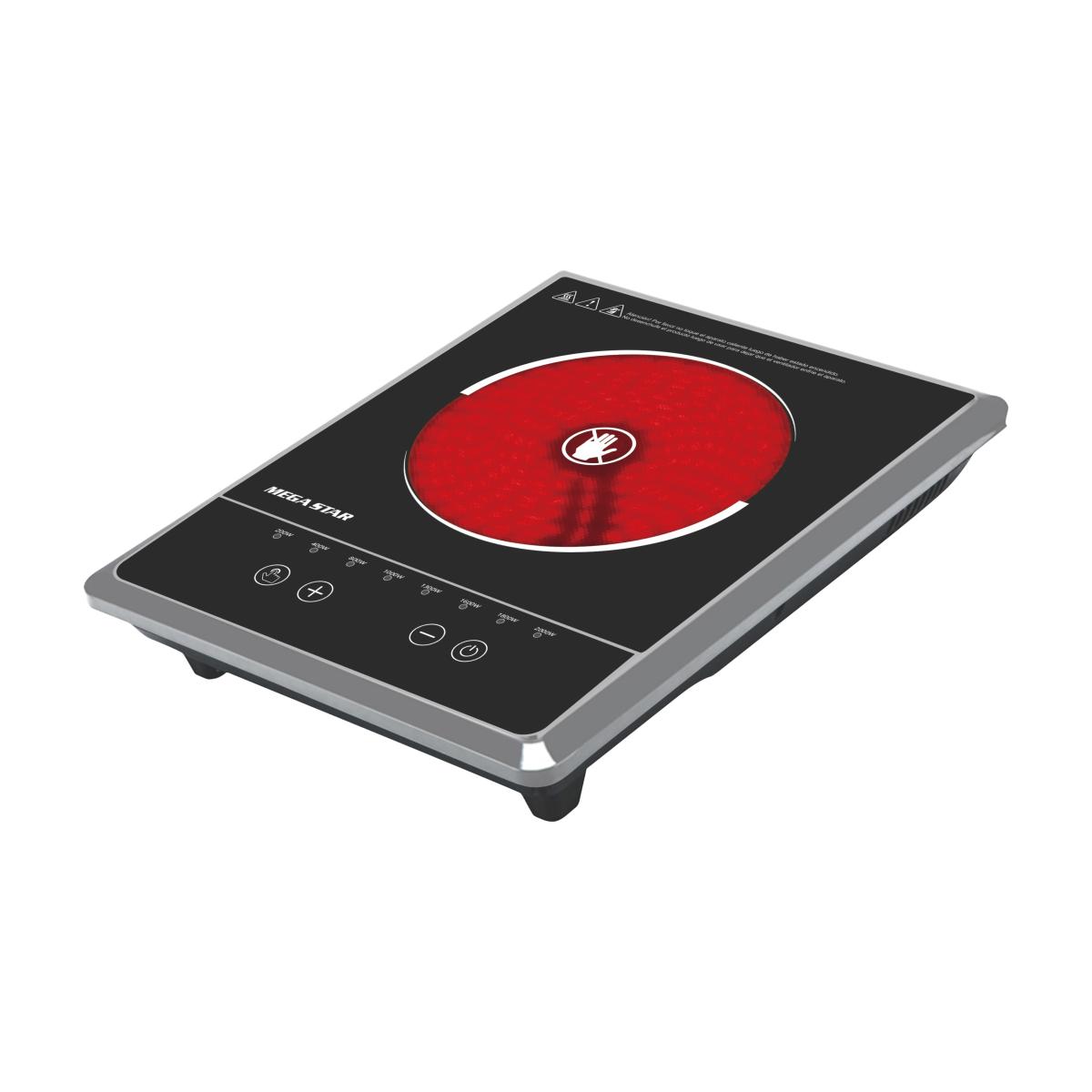 Apto para todo tipo de ollas
8 Niveles de cocción
Panel de control digital
Panel de cuarzo negro
Disipador de calor
Protección contra sobretensión y sobrecalentamiento
Voltaje: 220~240V 50/60Hz
Potencia: 2000W