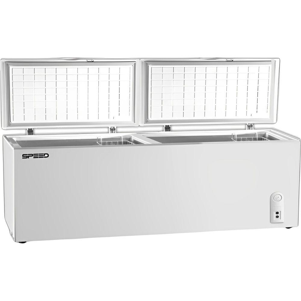 Diseño: Práctico y elegante
Formato: Horizontal
Ideal para: Almacenar y congelar alimentos
Termostato: Ajustable
Capacidad: 600L
Dimensiones: 180 × 71.5× 84 cm