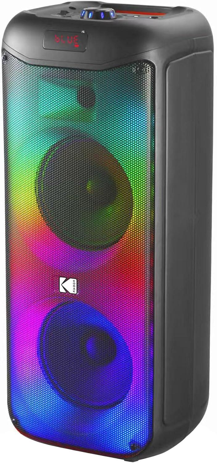 Dos parlantes de 10 con tweeter de 2”,sonido de alta fidelidad, potencia 80 wattsRMS, luces modo disco, conexión víaUSBy bluetooth, entrada auxiliar de 3.5Mm, doble entrada para micrófono, incluye control remoto y micrófono inalámbrico.

-Parlante con luz modo disco.
-Conexión víaUSB y bluetooth.
-Entrada auxiliar de 3.5Mm.
-Parlante doble de 10 con 2” tweeter.
-Potencia 80 watts RMS.
-Doble entrada para micrófono.
-Batería 12v/7ah.
-Incluye control remoto y micrófono inalámbrico.
-Caja: Ancho37 cm | Alto89 cm | Profundidad37 cm | Peso12 Kg