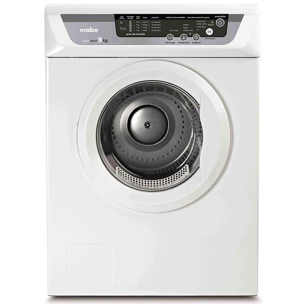 El secarropas Mabe de 9 kg con carga frontal es la solución perfecta para secar tu ropa de manera rápida y eficiente. Con una capacidad de 9 kilos, este secarropas ofrece múltiples programas de secado y tecnología avanzada para cuidar tus prendas. Su diseño moderno y funcional se adapta a cualquier espacio de tu hogar, proporcionando un secado óptimo y uniforme en cada uso.

Características del Secarropas Mabe:

* Programa especial que seca con aire frío al final de cada proceso para reducir el efecto de arrugas en tu ropa.
* Giro reversible, evita que la ropa se enrede, esto hace más efectivo el secado de tus prendas.
* Doble filtro de pelusas en la entrada de la puerta, este fácil acceso te permite una limpieza del filtro más sencilla después de cada proceso.
* 4 Tipos de Programas: Secado Extra, Secado Medio, Secado Ligero, 1 Hora
* Capacidad: 9 kg
* Potencia: 1700W
* Frecuencia: 50Hz
* 3 Niveles de Temperatura
* Función Bloqueo
* Tipo de Tambor: Acero inoxidable
