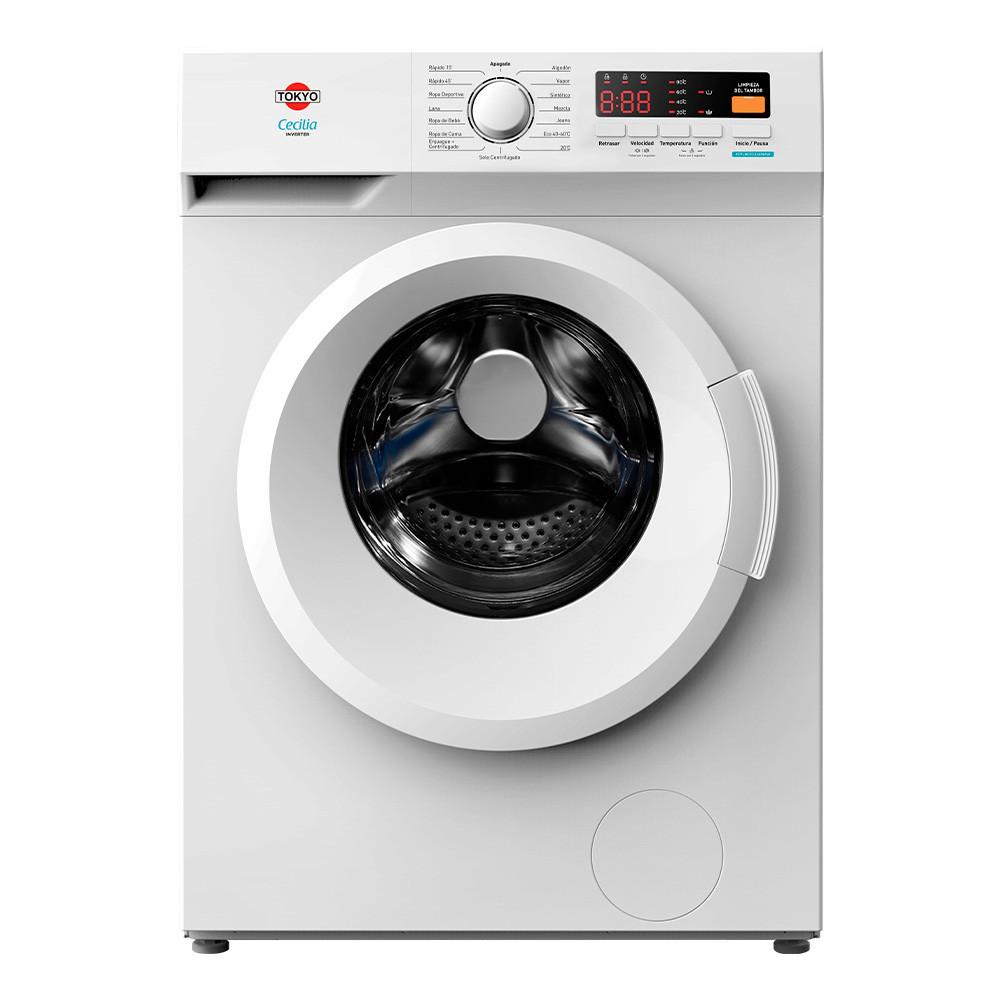 Eficiencia y tecnología combinadas para el mejor cuidado de tus prendas, olvídate de los tediosos procesos de lavado. Tokyo Cecilia te facilita la vida

Descripción
* Agua caliente incorporada.
* 2050 W de potencia.
* Motor inverter BLDC.
* Filtro de pelusas.
* Capacidad 8kg.
* 15 programas.

Imágenes meramente ilustrativas. Imágenes e información sujetas a cambios sin previo aviso.

Medidas del Packaging
-ALTO: 85 CM
-PESO: 72000 GR
-ANCHO: 65 CM
-LARGO: 55 CM