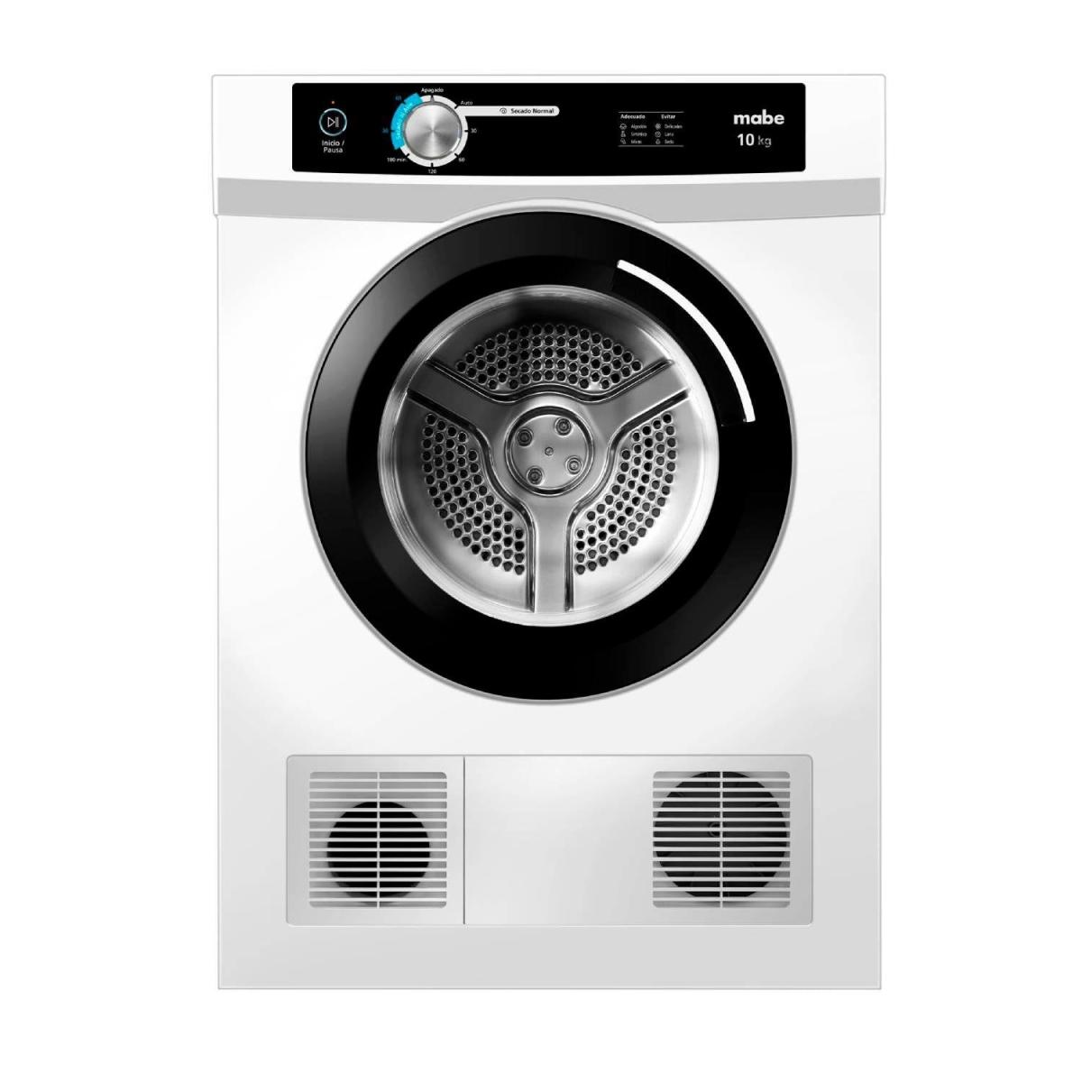 El Secarropas Mabe SEM010VBCL0 10kg, con una capacidad de 10 kg, es la solución ideal para secar grandes volúmenes de ropa de manera eficiente. Su diseño de carga frontal y dimensiones de 83 cm de alto, 60 cm de ancho y 58.5 cm de profundidad la hacen adecuada para diversos espacios en el hogar. Equipada con un panel digital intuitivo, facilita la selección entre sus 6 programas de secado, adaptándose a diferentes tipos de tejidos y necesidades.

El Secarropas Mabe SEM010VBCL0 10kg cuenta con un tambor de acero anticorrosivo que garantiza durabilidad y un desempeño óptimo. Su sistema de giro reversible evita que la ropa se enrede, mejorando la efectividad del secado. Además, el sensor de secado automático detiene el ciclo cuando detecta que las prendas están secas, previniendo daños por exceso de calor y ahorrando energía. El filtro atrapa pelusas, ubicado en la entrada de la puerta, es de fácil acceso y limpieza, contribuyendo a un mantenimiento sencillo. 

Características principales:

- Capacidad de secado de 10 kg.
- Panel digital con 6 programas de secado.
- Tambor de acero anticorrosivo para mayor durabilidad.
- Giro reversible que evita el enredo de las prendas.
- Sensor de secado automático para eficiencia energética.
- Filtro atrapa pelusas de fácil acceso y limpieza.
- Dimensiones: 83 cm de alto, 60 cm de ancho y 58.5 cm de profundidad