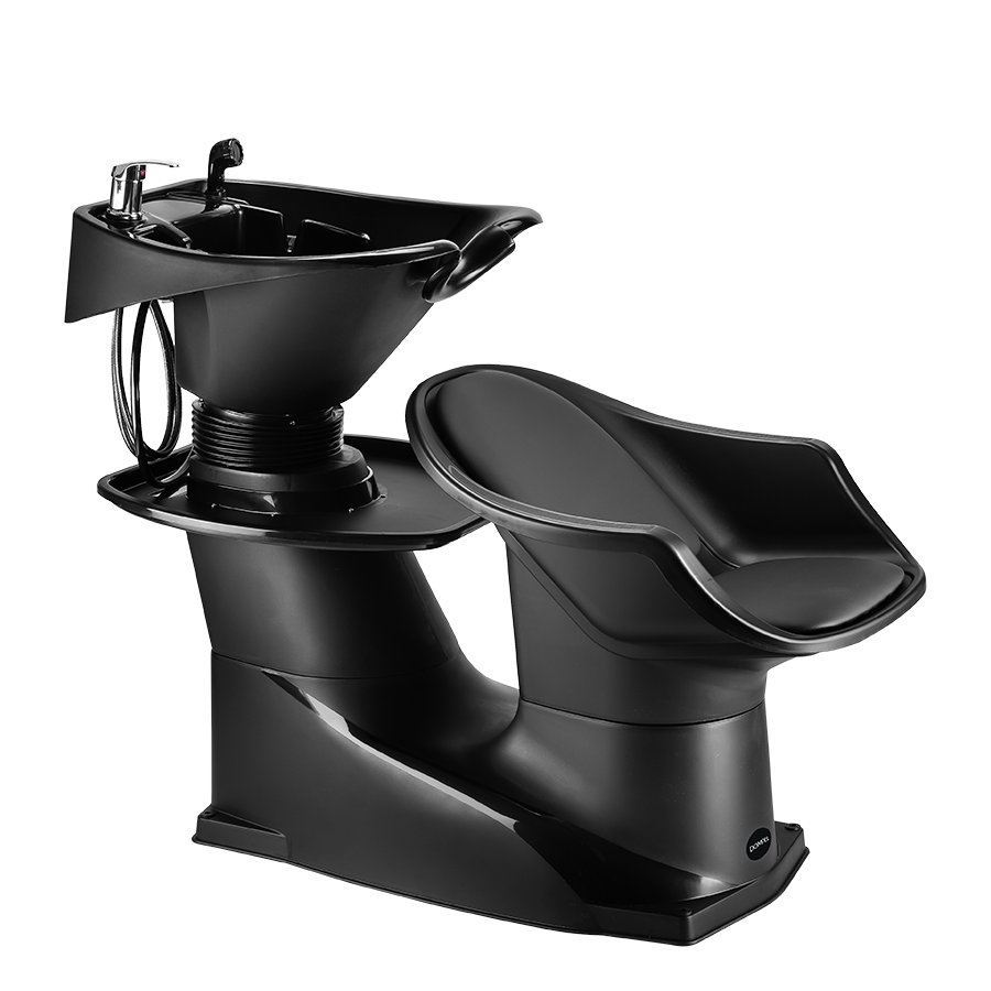 El lavatorio con un diseño audaz que destaca en practicidad y funcionalidad.

- Ancho: 59,50 cm 
- Largo: 127,00 cm 
- Altura: 100,00 cm 
- Ángulo de reclinación de la bacha: 30°
- Volumen Total de la Bacha: 26,20 litros
- Profundidad de la Bacha: 26,00 cm
- No incluye calentador

Bacha: Tiene una bacha reclinable, grande y profunda que facilita las tareas al lavar el cabello largo y voluminoso, hecho de material que resiste a las manchas y a los productos químicos. Presenta una forma anatómica en la región de acomodación del cuello, asegurando comodidad;

Ducha y Grifo: Cuenta con un grifo metalizado dos entradas, mangueras especiales y ducha;

Asiento: Contiene asiento y respaldo anatómicos, tapizados con espumas laminadas de alta calidad que brindan una gran comodidad;

Estructura: Su estructura de polímero inyectado es fuerte e impermeable, lo que le da al producto una mayor durabilidad. Destaque para el exclusivo portaobjetos inferior, práctico para acomodar accesorios, botellas de champú, cremas, acondicionadores y toallas;

¡El Lavacabezas Freedom es ideal para ampliar la experiencia de exclusividad en la decoración de su ambiente de belleza!