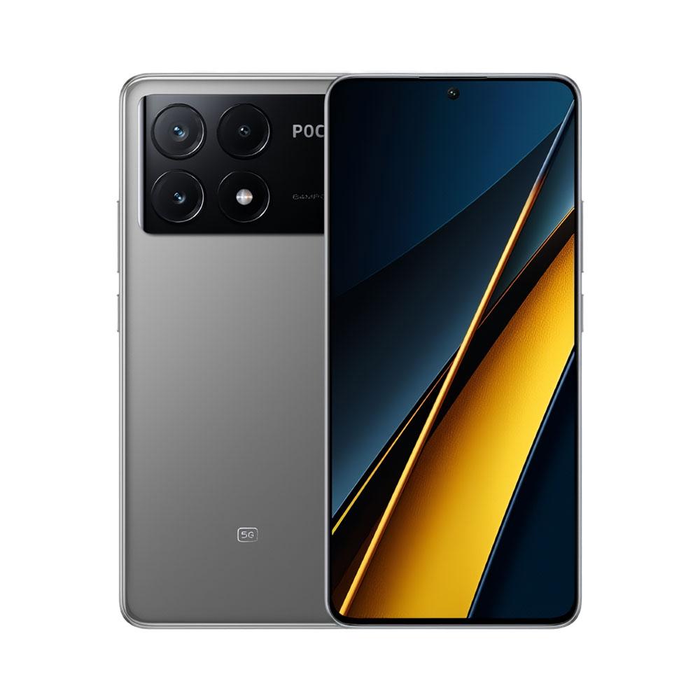 El Xiaomi Poco X6 Pro redefine el rendimiento con una arquitectura ARMV9 actualizada y ocho núcleos, brindando una experiencia de juego excepcionalmente fluida con carga rápida de juegos grandes y una velocidad de fotogramas estable. Su innovador diseño con grafito de gran superficie mantiene la batería y la pantalla frescas para un rendimiento óptimo. Equipado con la última pantalla Flow AMOLED de gama alta, con biseles ultradelgados y un brillo máximo ultra alto, ofrece una experiencia visual inigualable con contenidos HDR hasta 8 veces más brillantes y detalles impresionantes, adaptándose dinámicamente a diferentes condiciones de iluminación para una visualización cómoda y vívida.

- Modelo: Poco X6 Pro.
- Color: Grey.
- Tamaño de pantalla: 6.67".
- Tecnología de pantalla: AMOLED.
- Cámara Trasera: Triple 64Mp - 8Mp - 2Mp.
- Almacenamiento interna: 512GB.
- RAM: 12GB.
- Sistema Operativo: Android 14, HyperOS.
- Cámara Frontal: 16Mp.
- Lectores de acceso: Huella Digital.
- Procesador Gráfico: Malí G615-MC6.
- Procesador: Mediatek Dimensity 8300 Ultra.
- CPU: (8) Octa-core.
- Resistencia al agua: IP54 Certificado.
- Interfaz: USB Type-C 2.0, OTG.
- Resolución: 1220 x 2712p.
- Batería: Li-Ion 5000 mAh.