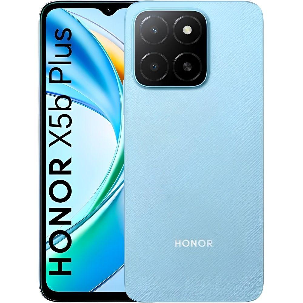 El Honor X5b Plus Dual 256 GB es el smartphone ideal para quienes buscan una combinación perfecta de diseño, rendimiento y funcionalidad. Equipado con una impresionante pantalla TFT LCD de 6.56 pulgadas y una resolución de 720 x 1612 píxeles, este teléfono ofrece una experiencia visual inmersiva, perfecta para ver tus series y películas favoritas con la máxima claridad y colores vibrantes. La cámara principal de 50 MP garantiza que cada momento sea capturado con detalle impecable, incluso en condiciones de poca luz, mientras que la cámara frontal de 5 MP es perfecta para selfies de gran calidad y videollamadas nítidas. Además, con su amplia capacidad de almacenamiento de 256 GB, tendrás espacio de sobra para todas tus aplicaciones, fotos y archivos esenciales. El Honor X5b Plus está diseñado para ser un compañero confiable, ofreciendo un rendimiento fluido que satisface las necesidades diarias de comunicación y entretenimiento. Ideal para estudiantes, profesionales y cualquier persona que valore la calidad sin comprometer el presupuesto, este dispositivo es una solución completa para el usuario moderno.

Más información
- Marca	Honor
- Memoria RAM	4 GB
- Tipo de SIM	Nano SIM
- Tamaño de pantalla	6.56"
- Bandas 3G	1 (2100 Mhz), 2 (1900 Mhz), 5 (850 Mhz), 8 (900 Mhz)
- Conectividad Inalámbrica	BeiDou, Bluetooth v5.1, GALILEO , GLONASS, GPS, Wi-Fi 802.11 a/b/g/n/ac
- Batería	5200 mAh
- Slot Micro SD	Hasta 2TB
- Bandas 2G	850 - 900 - 1800 - 1900
- Memoria Interna	256 GB
- Lectores de acceso	Huella Digital
- Tecnología de pantalla	TFT LCD
- Cámara Trasera	50Mp
- Sistema Operativo	Android 14, MagicOS 8
- Resolución de video	1080p FHD
- Velocidad	2.2 GHz
- Flash LED	Sí
- Cámara Frontal	5Mp
- Bandas 4G Latinas	B13 (700 Mhz), B17 (700 Mhz), B2 (1900 Mhz), B28 (700 Mhz), B3 (1800 Mhz), B4 (1700-2100 Mhz), B7 (2600 Mhz), B1(2100 Mhz), B5 (850 Mhz), B8 (900 Mhz), B12 (700 Mhz), B20 (800 Mhz), B66 (AWS-3), B40 (2300 Mhz), B41 (2500 Mhz), B19 (850 MHz), B18 (850 MHz), B26 (850 MHz)
- Procesador Gráfico	PowerVR GE8320
- Dual SIM	Si
- Interfaz	USB Type-C 2.0, OTG
- Resolución	720 x 1612p
- Rango de pantalla	Mayor o igual a 5.5
- CPU Procesador / Núcleos	(8) Octa-core