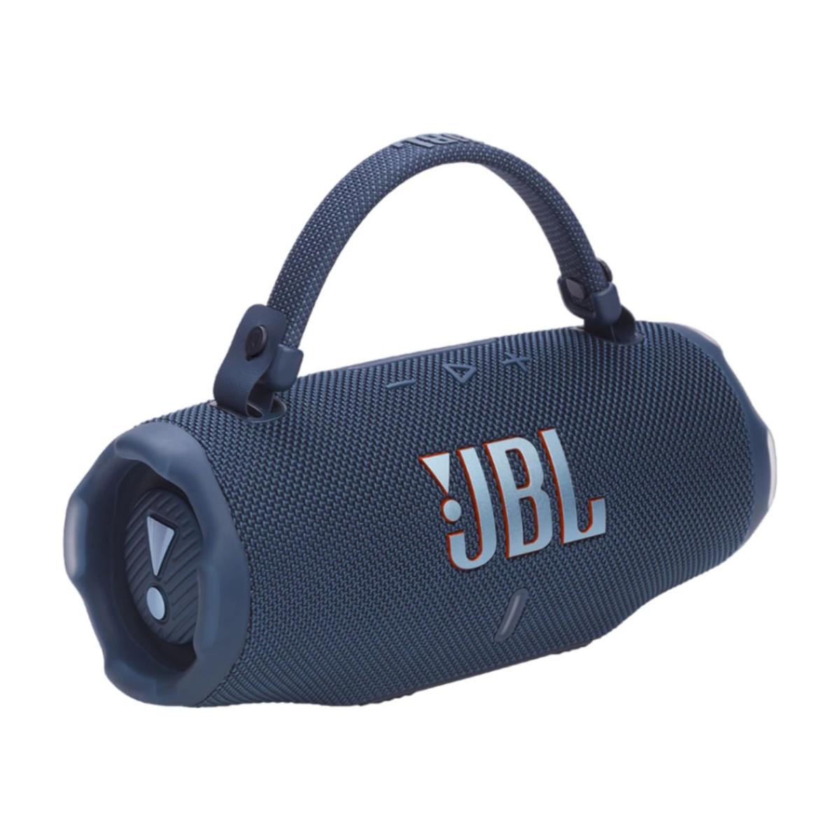Speaker Jbl Charge 6 Azul

El JBL Charge 6 es un parlante portátil potente y resistente, ideal para cualquier aventura. Con 45 W de sonido nítido, bajos profundos y hasta 26 h de batería, ofrece conexión Bluetooth 5.4 estable, carga rápida USB-C y protección IP68 contra agua y polvo. Perfecto para fiestas, playa o aire libre, combina potencia, duración y estilo en un solo dispositivo.

Características técnicas.  

- Modelo: Charge 6.
- Color: Azul, Negro, Rojo
- Potencia: 45 W.
- Relación señal-ruido: 80 dB.
- Respuesta de frecuencia: 56 Hz - 20 kHz.
- Conectividad: Bluetooth 5.4.
- Autonomía: 26 horas aprox.
- Protección al agua: IP68.
- Interfaz: USB-C.