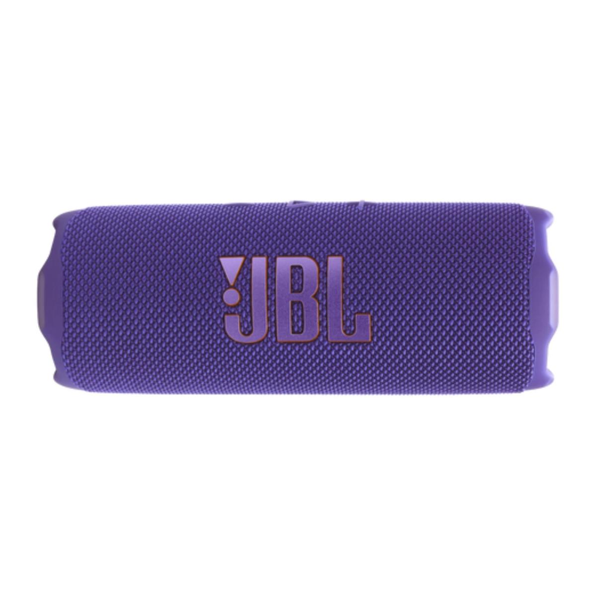 Speaker Jbl Flip 7  

El JBL Flip 7 ofrece un sonido envolvente de 35W para una experiencia auditiva potente y clara en cualquier entorno. Con Bluetooth 5.4, disfruta de una conexión rápida y estable con múltiples dispositivos. Su batería de 4,800 mAh te permite hasta 16 horas de reproducción continua, para que disfrutes de tu música todo el día. Resistente al agua y al polvo con certificación IP68, es ideal para llevarlo a la playa, piscina o en cualquier aventura al aire libre. Además, con carga rápida USB-C y un diseño compacto y portátil, el Flip 7 combina potencia, durabilidad y conectividad avanzada en un solo altavoz. Perfecto para quienes buscan calidad y resistencia. 

Características técnicas.

- Transductores: Woofer de 45 x 80 mm y tweeter de 16 mm.
- Potencia de salida: 25 W RMS para el woofer y 10 W RMS para el tweeter.
- Respuesta de frecuencia: 60 Hz – 20 kHz.
- Relación señal/ruido: >80 dB.

Batería:
- Tipo: Polímero de iones de litio de 17,28 Wh (3,6 V / 4800 mAh).
- Tiempo de carga: Aproximadamente 2,5 horas con cargador de 5 V / 3 A.
- Tiempo de reproducción: Hasta 14 horas, con posibilidad de extender 2 horas adicionales utilizando Playtime Boost (dependiendo del volumen y contenido de audio).

Conectividad:
- Bluetooth® 5.4 con perfiles A2DP 1.4 y AVRCP 1.6.
- Rango de frecuencia del transmisor Bluetooth®: 2400 MHz – 2483,5 MHz.
- Potencia del transmisor Bluetooth®: ≤14 dBm (PIRE).
- Modulación del transmisor Bluetooth®: GFSK, π/4 DQPSK, 8 DPSK.

Dimensiones:

- Producto: 182,5 x 69,5 x 71,5 mm.
- Peso neto: 0,56 kg.
- Contenido de la caja:
- 1 JBL Flip 7.
- 1 mosquetón.