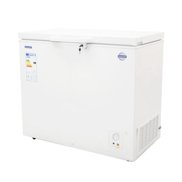 El Congelador Goodweather GW-240XT con 200 litros de capacidad es una opción práctica y eficiente para almacenar grandes cantidades de alimentos. Ideal para hogares o pequeños comercios que necesiten espacio adicional de congelación. Cuenta con función de enfriamiento rápido y una llave de bloqueo para mayor seguridad. Su diseño compacto permite ubicarlo fácilmente en diferentes espacios, mientras que su sistema de descongelamiento manual facilita el mantenimiento.

- Marca	Goodweather
- Modelo	GW-240XT
- Capacidad	200 Litros
- Descongelamiento	Manual
- Funciones adicionales	Enfriamiento rápido, Llave de bloqueo
- Dimensiones	Ancho: 94,6 cm, Profundidad: 55,6 cm, Altura: 82,5 cm