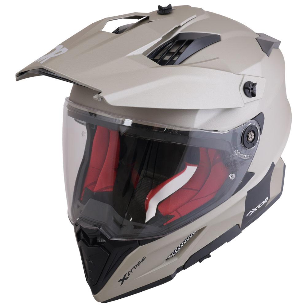 Marca	SHIRO
Tipo de Casco	DUAL
Tipo de Producto	CASCO
Color	MARRÓN
Línea	X-CROSS
Modelo	AXOR