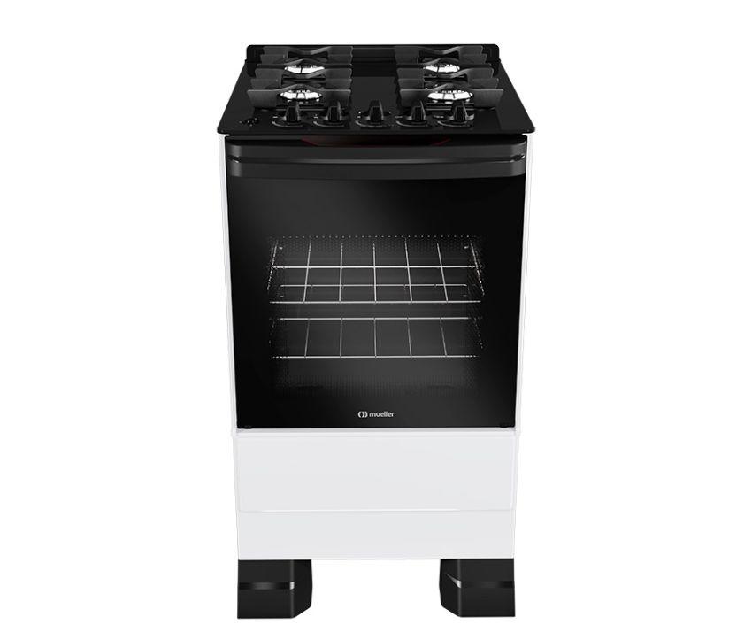 Dimensiones externas (cm): A:91 x L:48,5 x P:62
Dimensiones del embalaje (cm): A:93,5 x L:51,5 x P:64
Tipo del gas: GLP (Convertible para GN)
Peso del producto: 23 Kg
Peso do produto embalado: Peso del producto empaquetado:25,3 Kg
color: Negro Mate

Acabado del interior del horno: Total Clean
Capacidad del horno: 48,1 litros
Dimensiones internas del horno (cm): A:30,5 x L:38 x P:41,5
Tipo de encendido: Encendido automático total, en la mesa y en el horno
02 quemadores de familia: 2000 watts de potencia
02 quemadores médios: 1700 watts de potência
Potencia del quemador del horno: 2100 watts de potência
Luz en el horno: Si. La lámpara no acompaña el producto
Rejillas del horno: Dos rejillas ajustables
Clasificación eficiencia energetica
A en la mesa y en el horno
Tensión: Bivolt